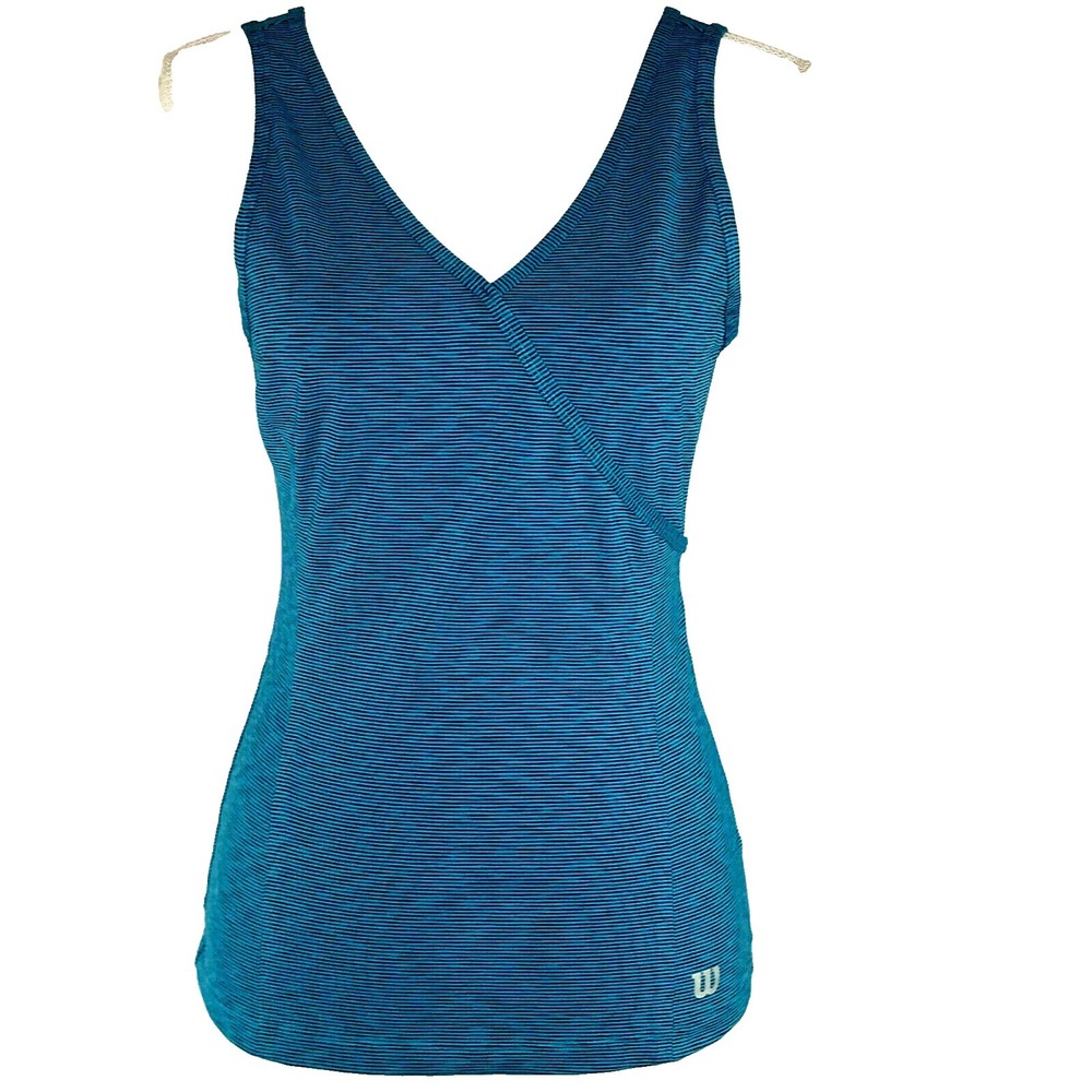 Wilson Womens Size S Tennis Top Shirt Yoga Athletic Running Tank Top Shirt